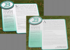 The Ottawa Bookmark plaques, one for each offical language